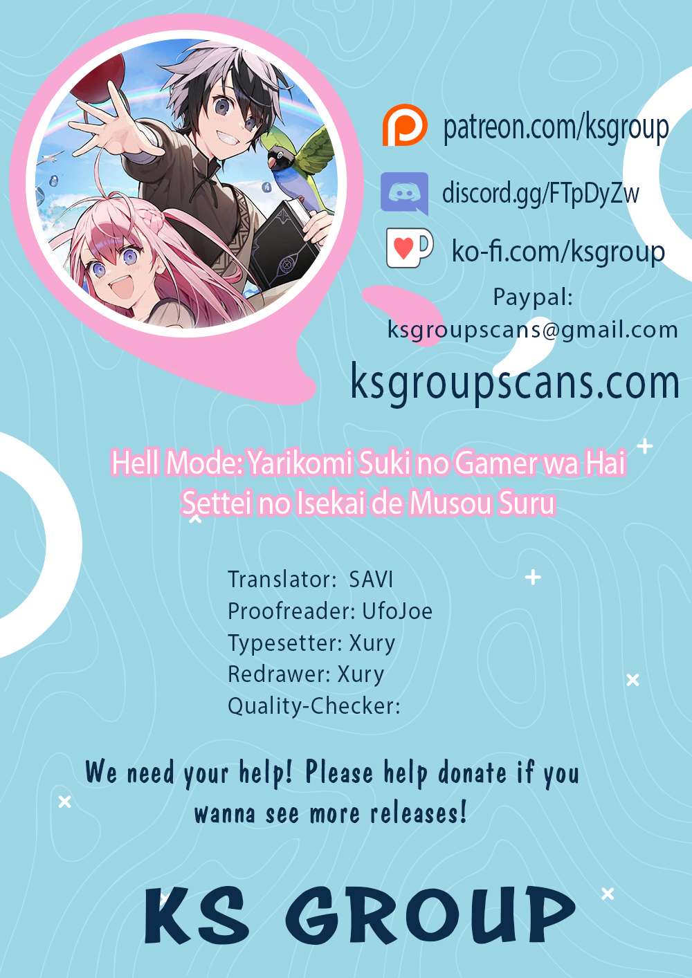 Hell Mode: Yarikomi Suki no Gamer wa Hai Settei no Isekai de Musou Suru Chapter 77.1 1